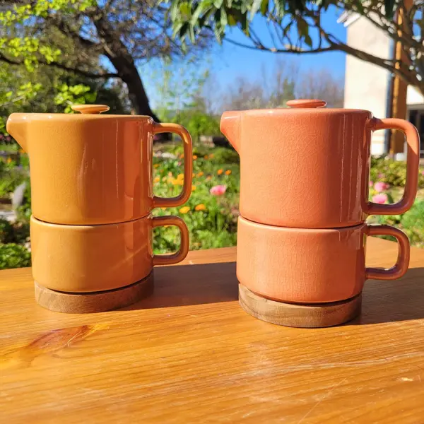 Ensemble théière et tasse 🍵