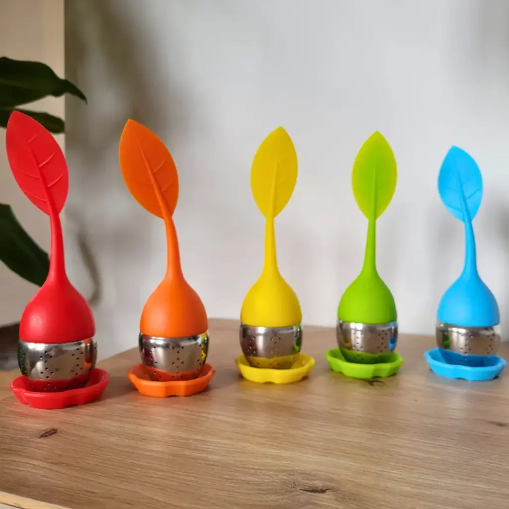 Boule à thé feuille